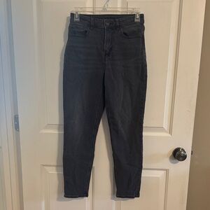 American Eagle Outfitters Dark Gray Ankle Jeans